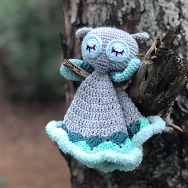 Lisa — gemaakt met Haakpatroon Tutteldoekje It's Owl Good (2)