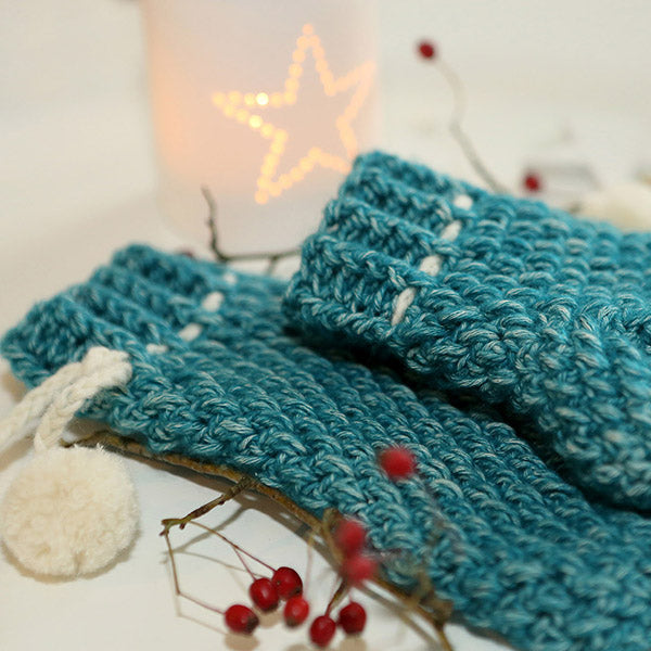 Linda modderman design wollige winter wanten wolplein — gemaakt met Haakpatroon Wollige Winter Wanten (3)