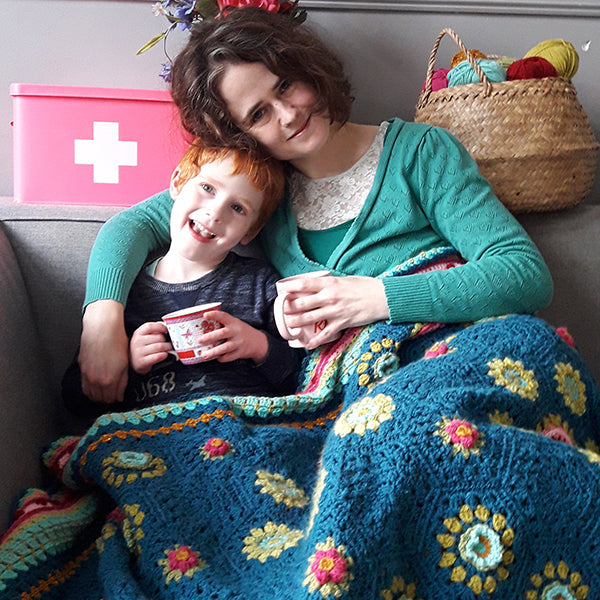 Model — gemaakt met Haakpatroon Woondeken In love we Grow (3)