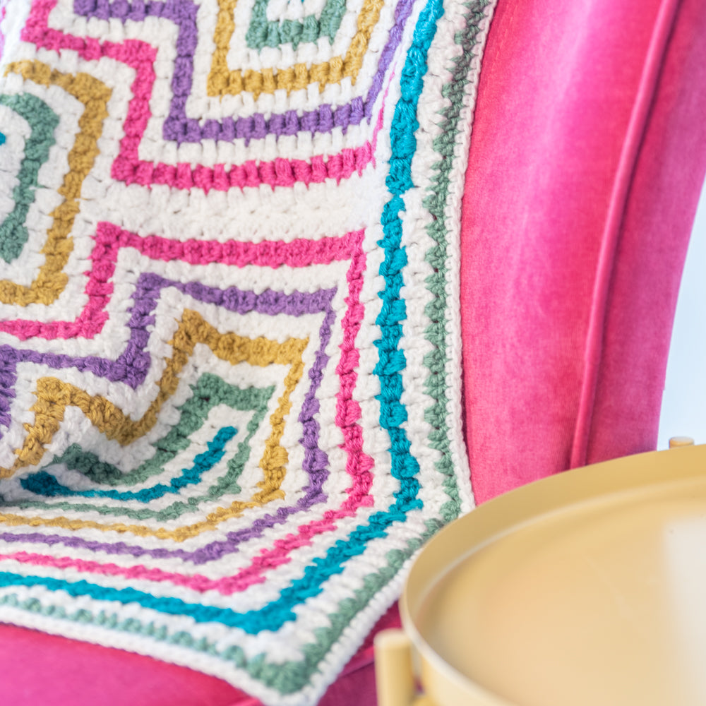 Haakpatroon Yarn and Colors Amazing C2C Blanket (5)