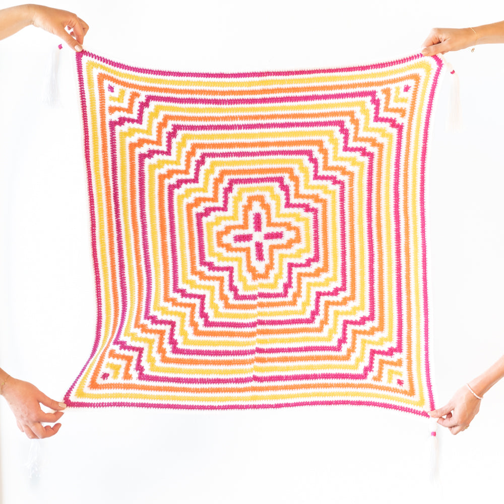 Haakpatroon Yarn and Colors Amazing Flower Blanket (9)
