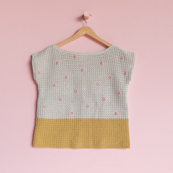 Haakpatroon Yarn and Colors 'Baby You Look Fabulous' Top