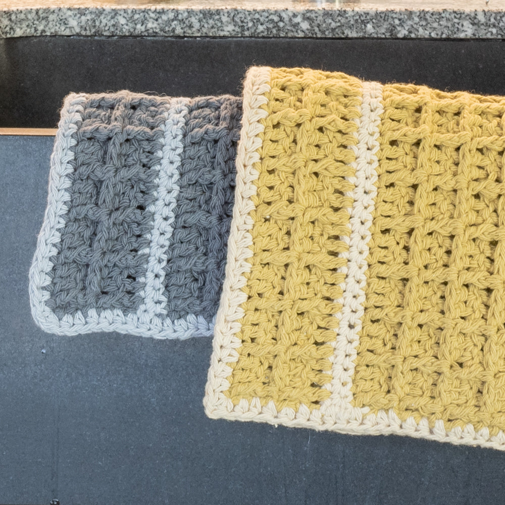 Haakpatroon Yarn and Colors Be Gentle Kitchen Cloths (2)