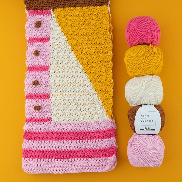 Haakpatroon Yarn and Colors Graphic Scarf (3)