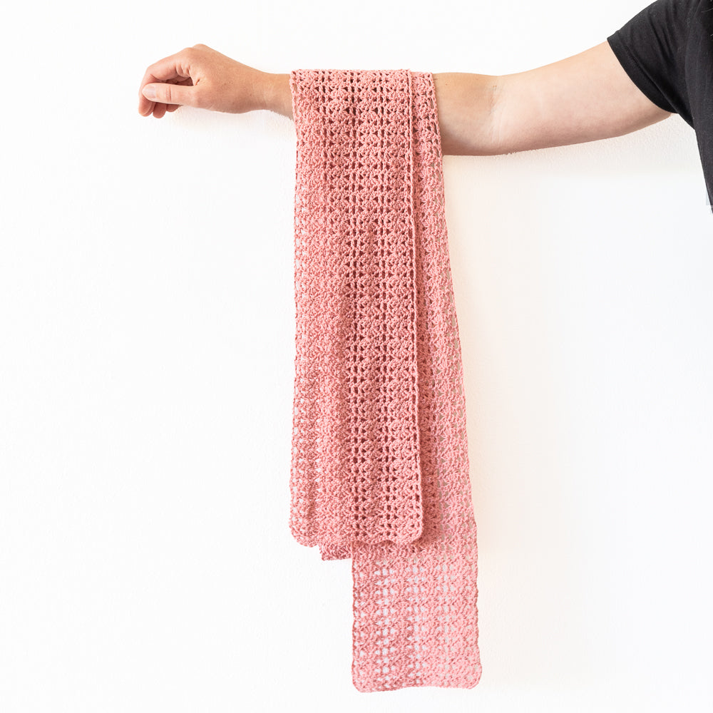 Its scarf — gemaakt met Haakpatroon Yarn and Colors It's a Scarf