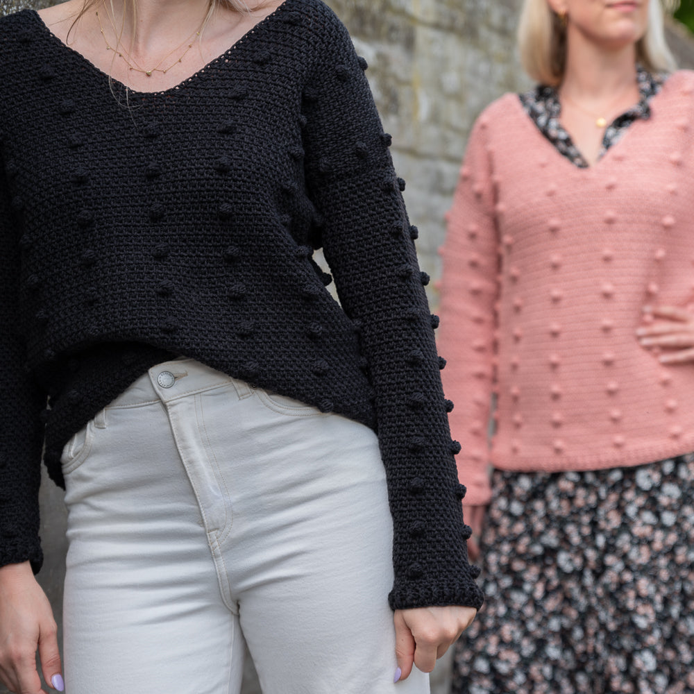 Junction sweater — gemaakt met Haakpatroon Yarn and Colors Junction Sweater