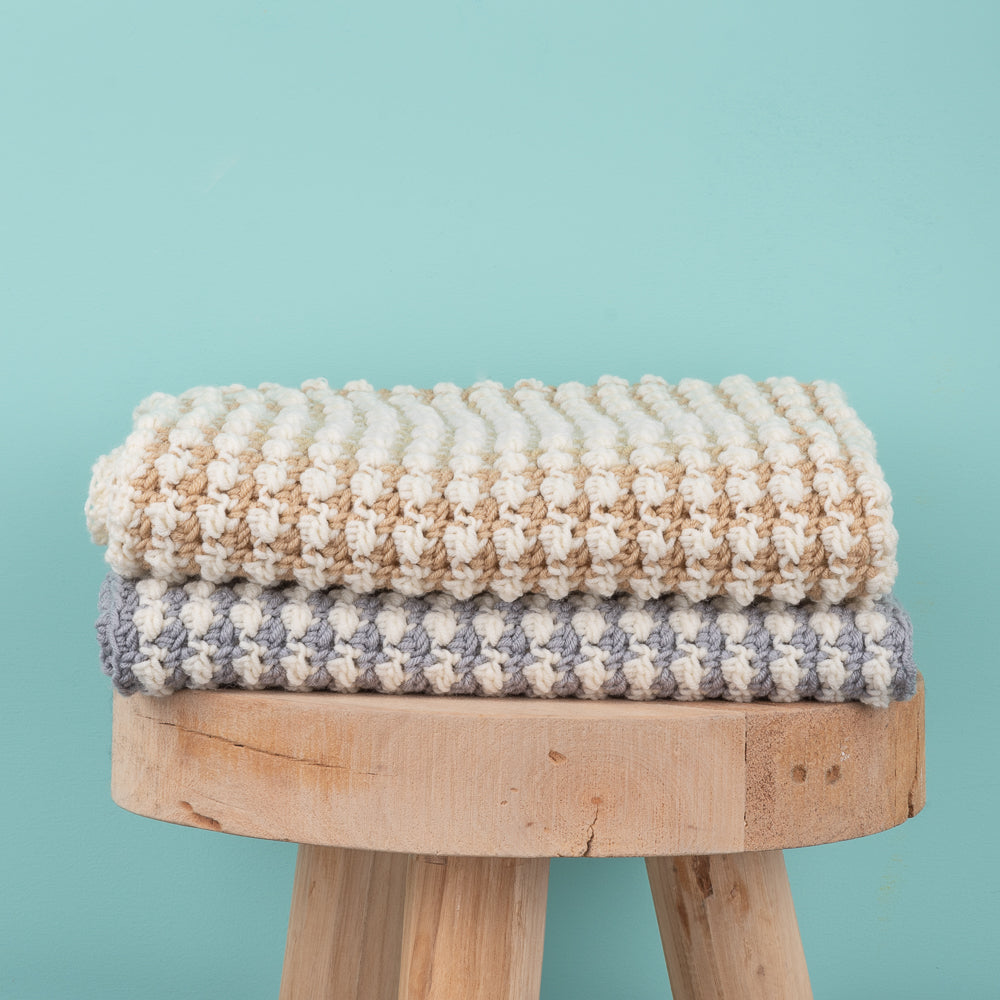 Pebbles cowl — gemaakt met Haakpatroon Yarn and Colors Pebbles Cowl