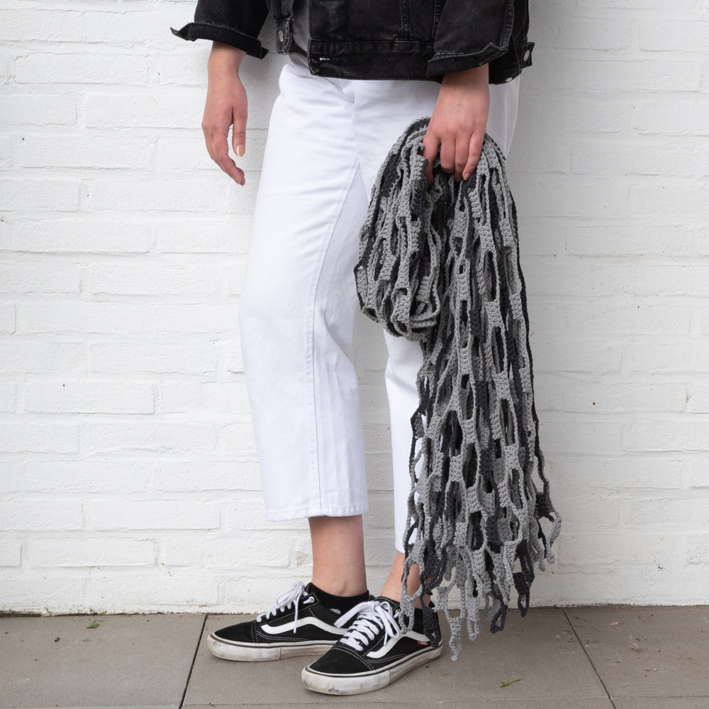 Slouchy stripes shawl — gemaakt met Haakpatroon Yarn and Colors Slouchy Stripes Shawl (2)