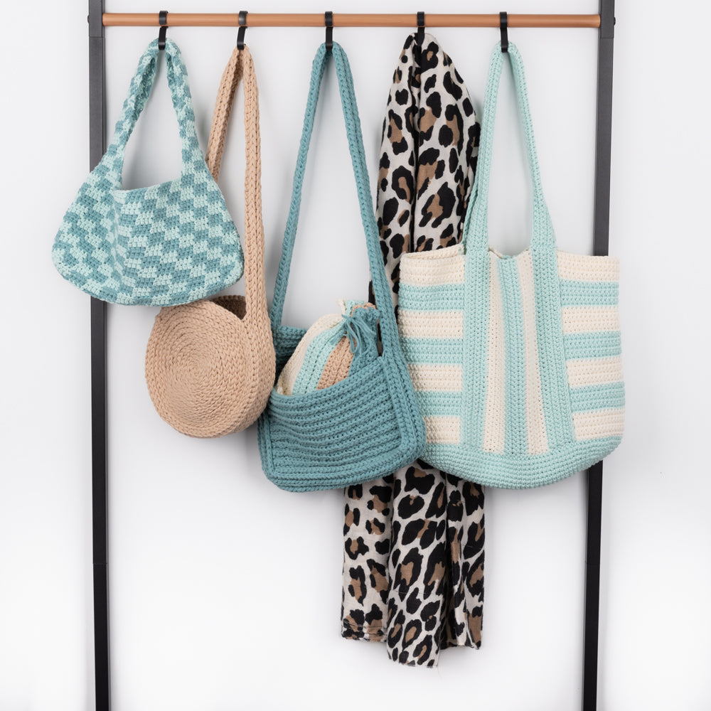 Pattern bundle — gemaakt met Haakpatroon Yarn and Colors Zentastic Bags Pattern Bundle