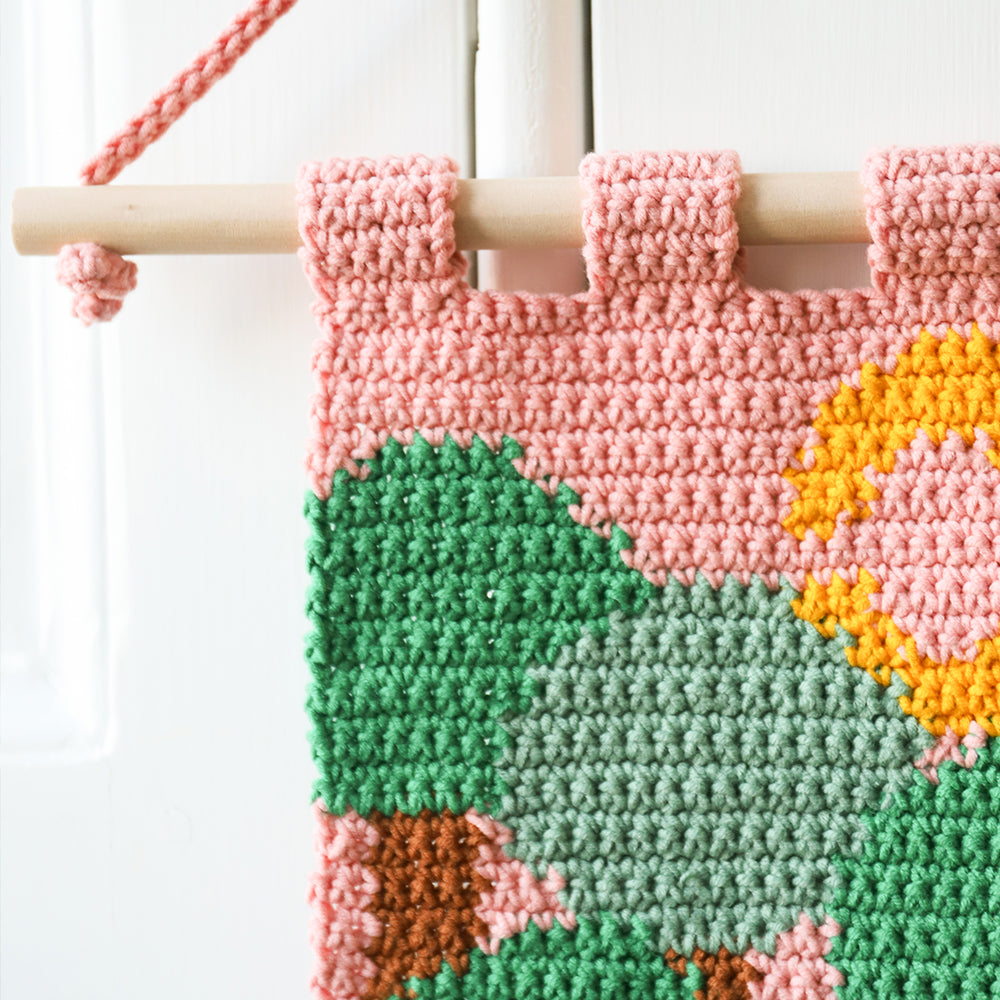 Autumn — gemaakt met Herfst Wandhanger Haakpakket