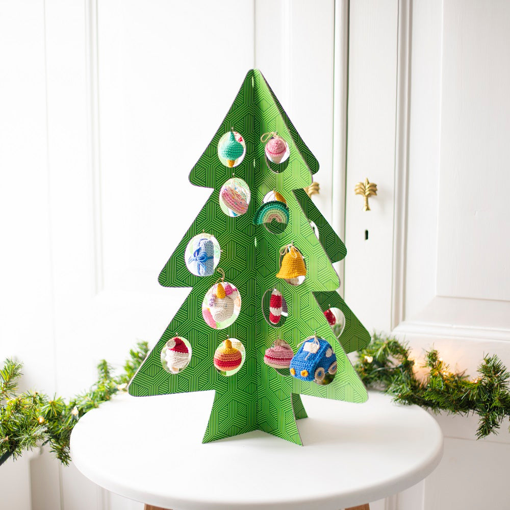 Het Vrolijke Kerstboom AdventCAL Haakpakket