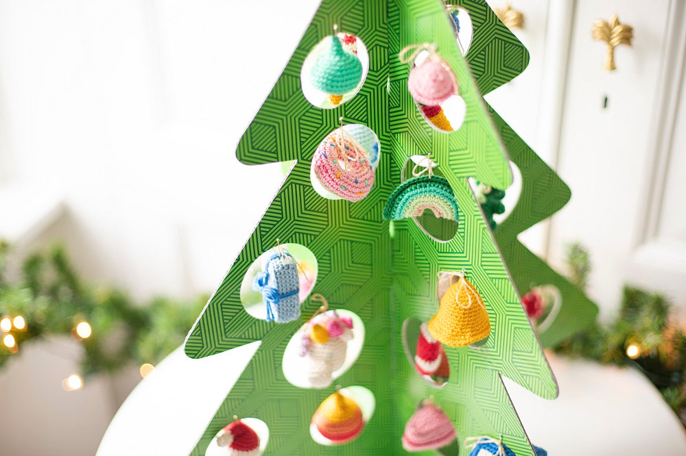 Het Vrolijke Kerstboom AdventCAL Haakpakket (6)