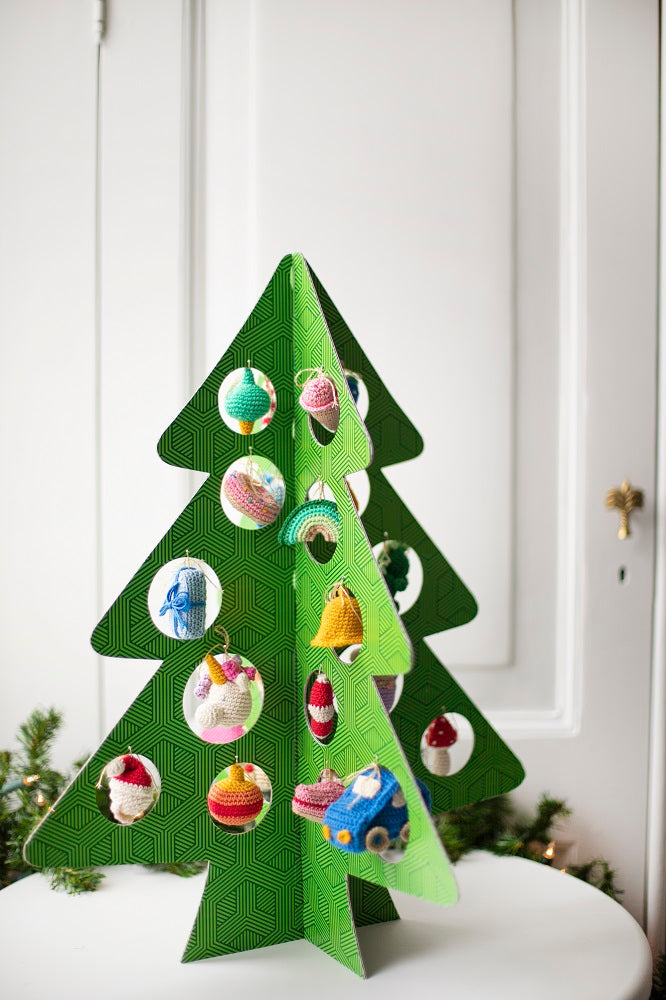 Het Vrolijke Kerstboom AdventCAL Haakpakket (2)