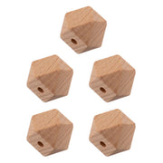 Durable Houten Hexagonkralen 5 stuks 20mm
