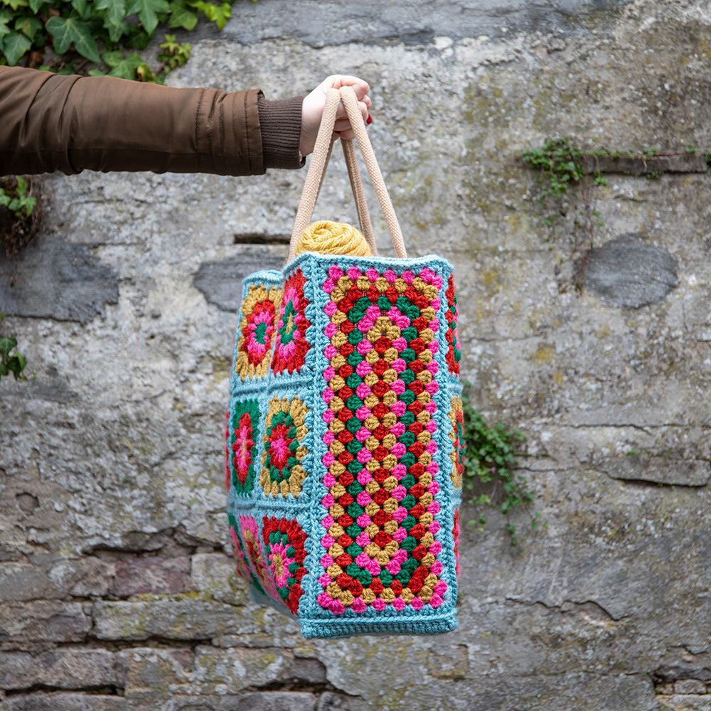 Hippe Granny Square Tas XL Haakpakket (9)