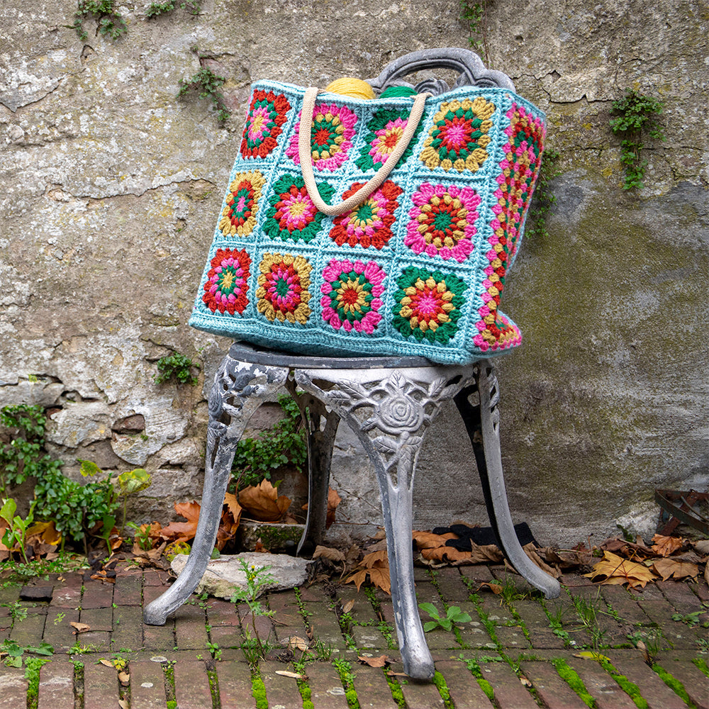 Hippe Granny Square Tas XL Haakpakket (8)