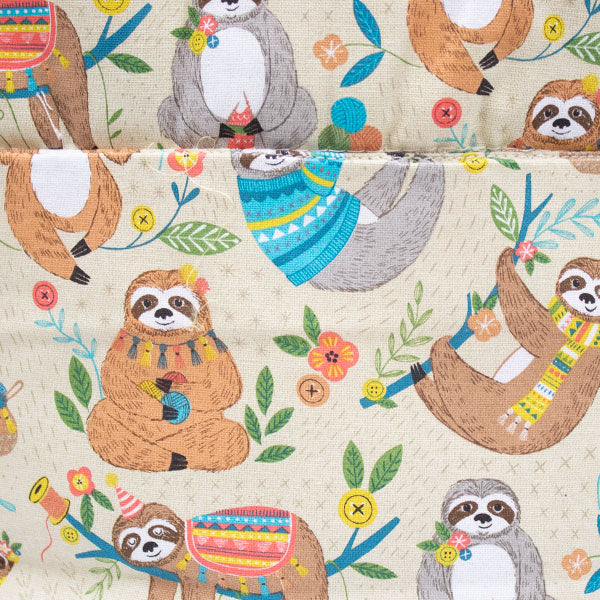 Sloth — gemaakt met Hobbytas Sloth