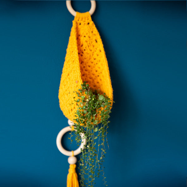 Boho — gemaakt met Homedeco Plantenhanger Haakpakket
