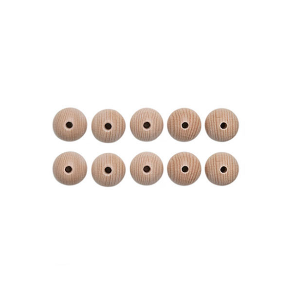 Houten Kralen Set 10 Stuks 15 mm