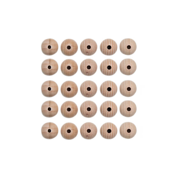 Houten Kralen Set 25 Stuks 10 mm