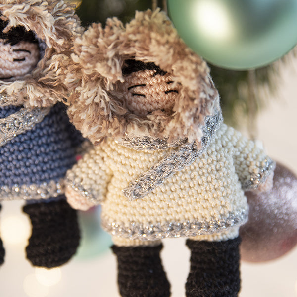 Inuit Kersthanger Haakpakket (3)