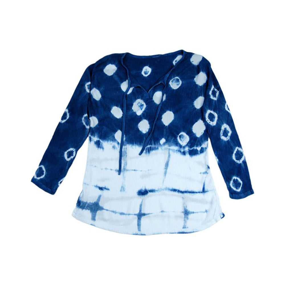 Indigo tye dye jacquard — gemaakt met Jacquard Tie Dye Indigo verfkit Indigo