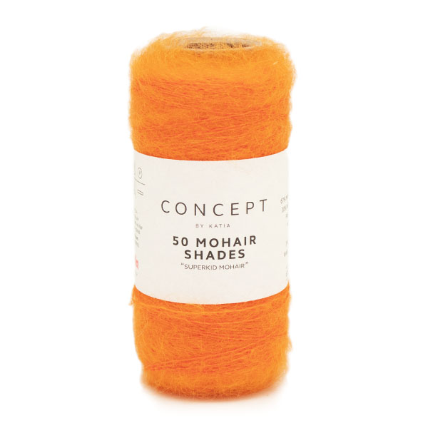 Katia 50 Mohair Shades 047 Licht oranje