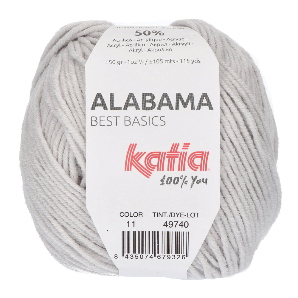 Katia Alabama 011 Licht grijs