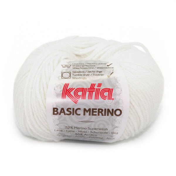 Katia Basic Merino 001 Wit