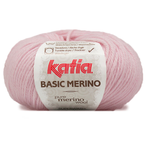 Katia Basic Merino 062 Licht Roze