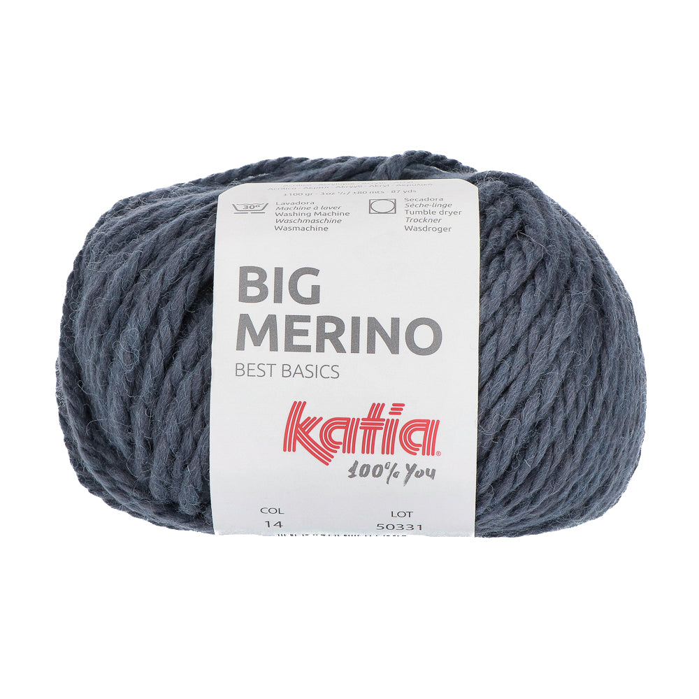 Katia Big Merino 014 Blauw