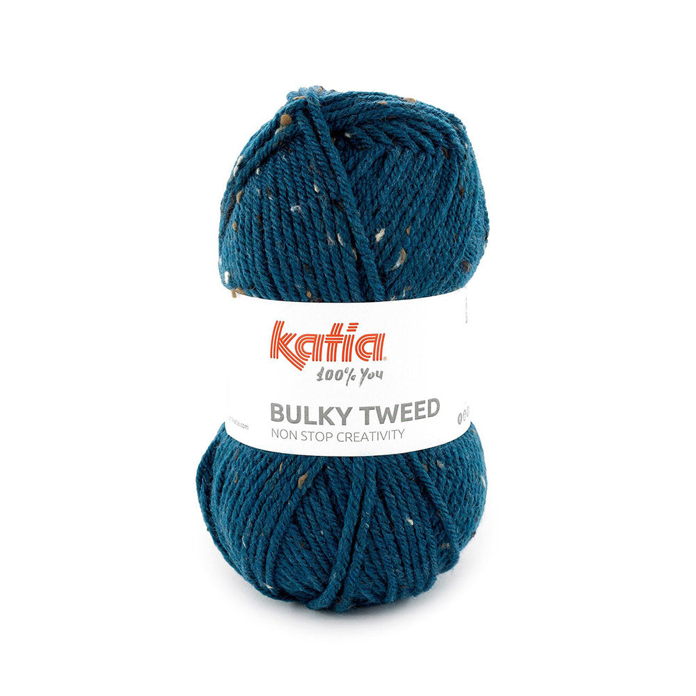Katia Bulky Tweed 221 Olieverf