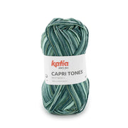 Katia Capri Tones 304 Licht hemelsblauw-Groen