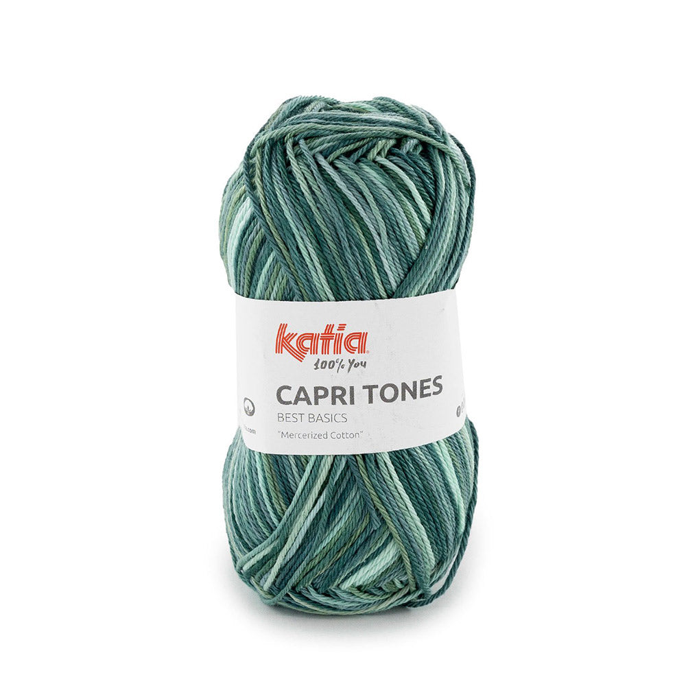 Katia Capri Tones 304 Licht hemelsblauw-Groen