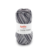 Katia Capri Tones 306 Licht grijs-Donker grijs