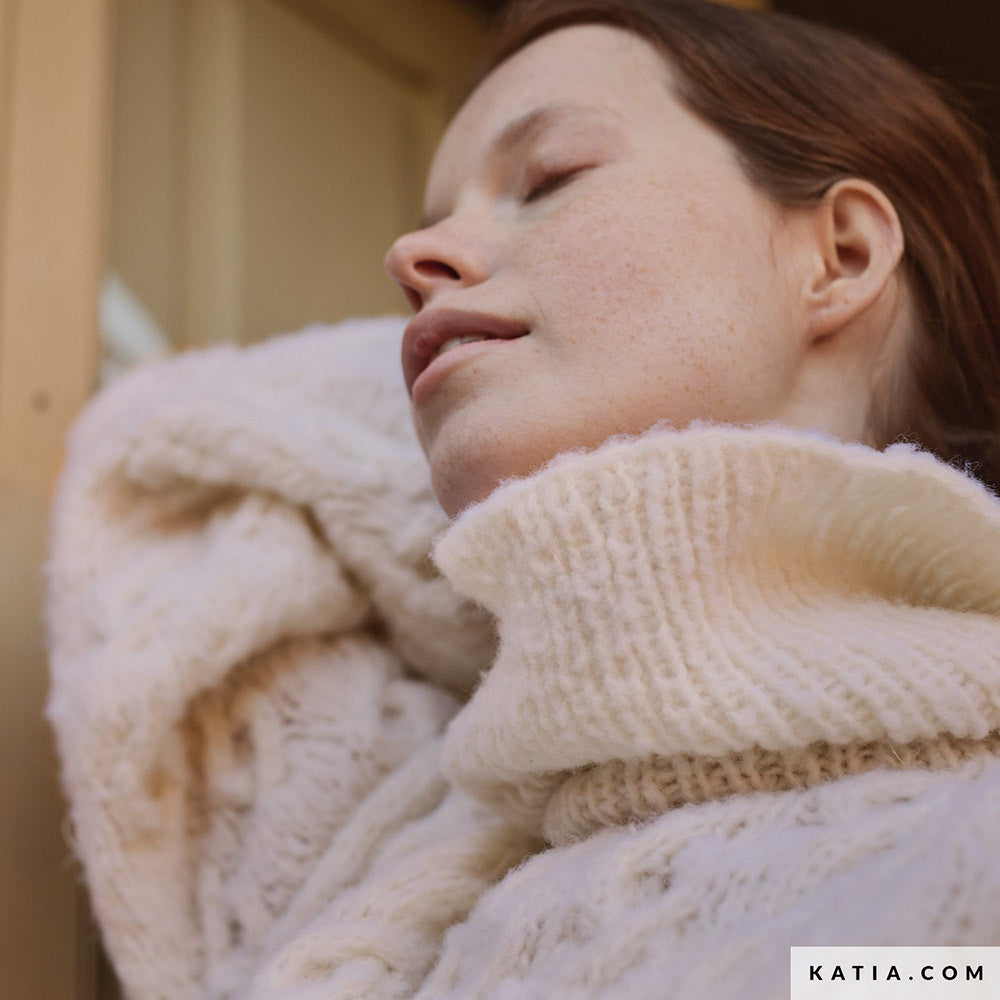 Patroon breien haken dames trui herfst winter katia — gemaakt met Katia Concept 100% Wool Textures Herfst-Winter 2025-2026 (41)