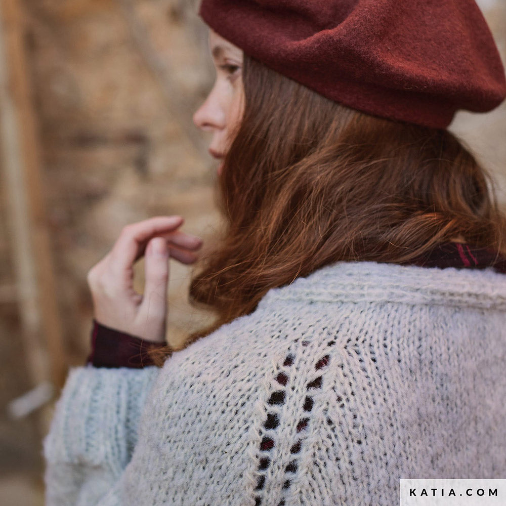 Patroon breien haken dames jas herfst winter katia — gemaakt met Katia Concept 100% Wool Textures Herfst-Winter 2025-2026 (21)