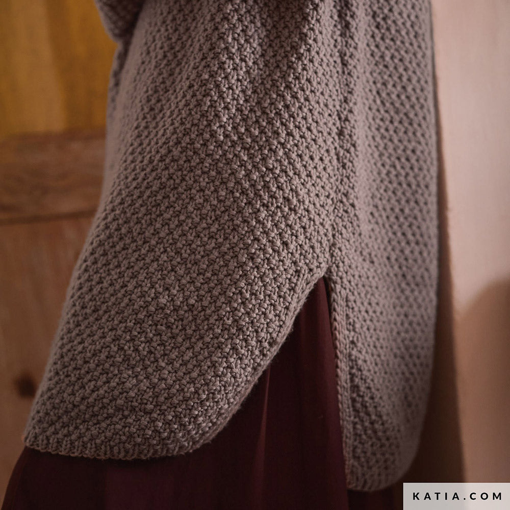 Patroon breien haken dames trui herfst winter katia — gemaakt met Katia Concept 100% Wool Textures Herfst-Winter 2025-2026 (47)