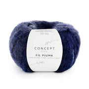Katia Concept Fil Piuma 302 Blauw-Grijs