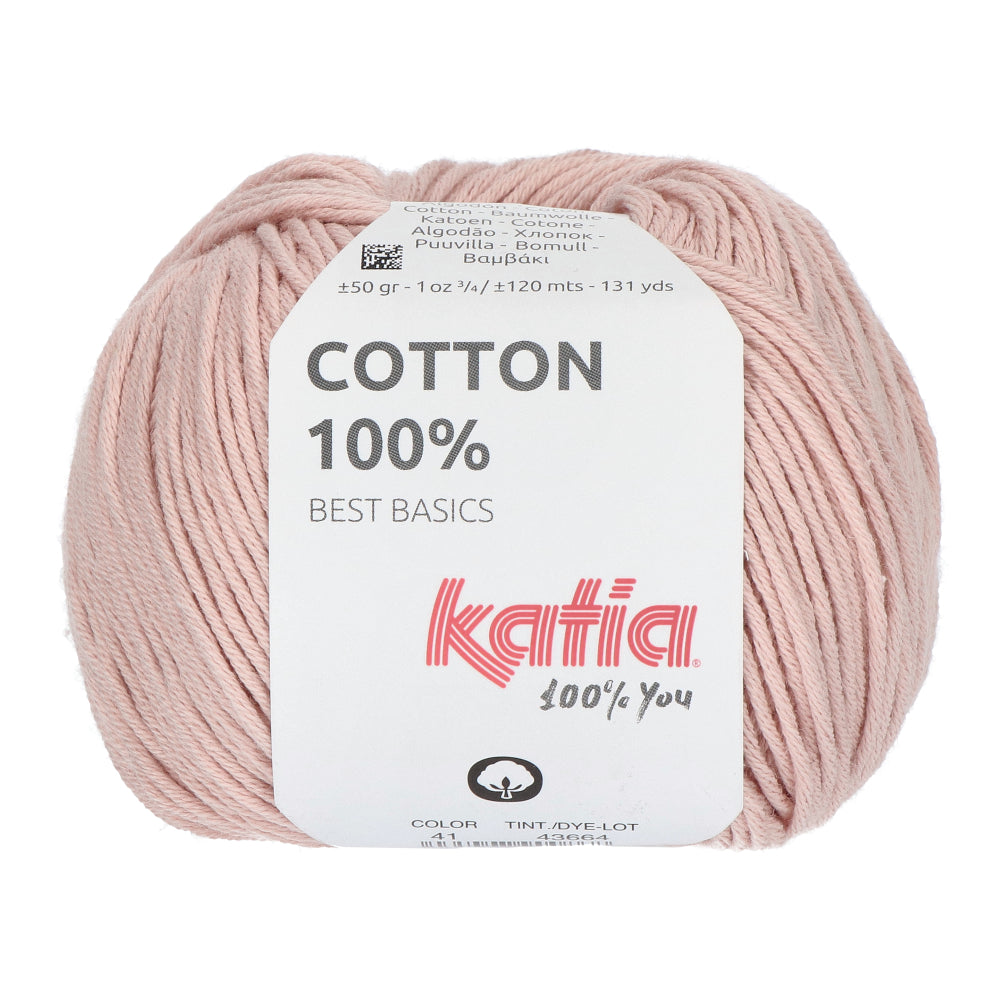 Katia Cotton 100% 041 Lichtroze