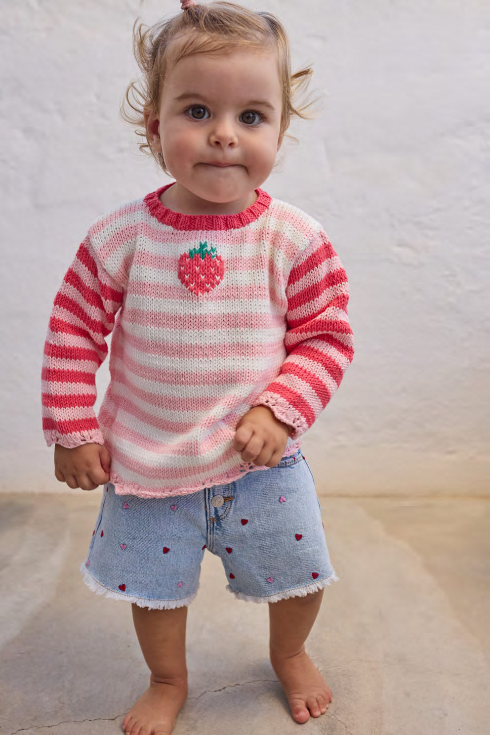 Katia Cotton 100% 050 Donker roze - Virtualmagazinebaby — gemaakt met Katia Cotton 100% (3)