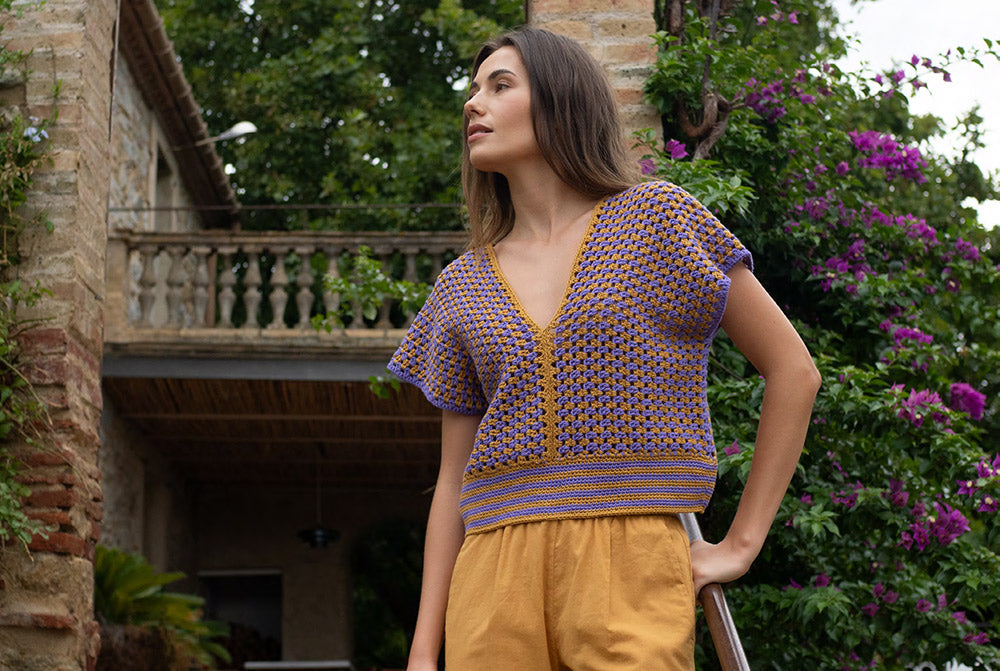 Katia Cotton 100% 064 Roest bruin - Katiamagazinecrochet — gemaakt met Katia Cotton 100%