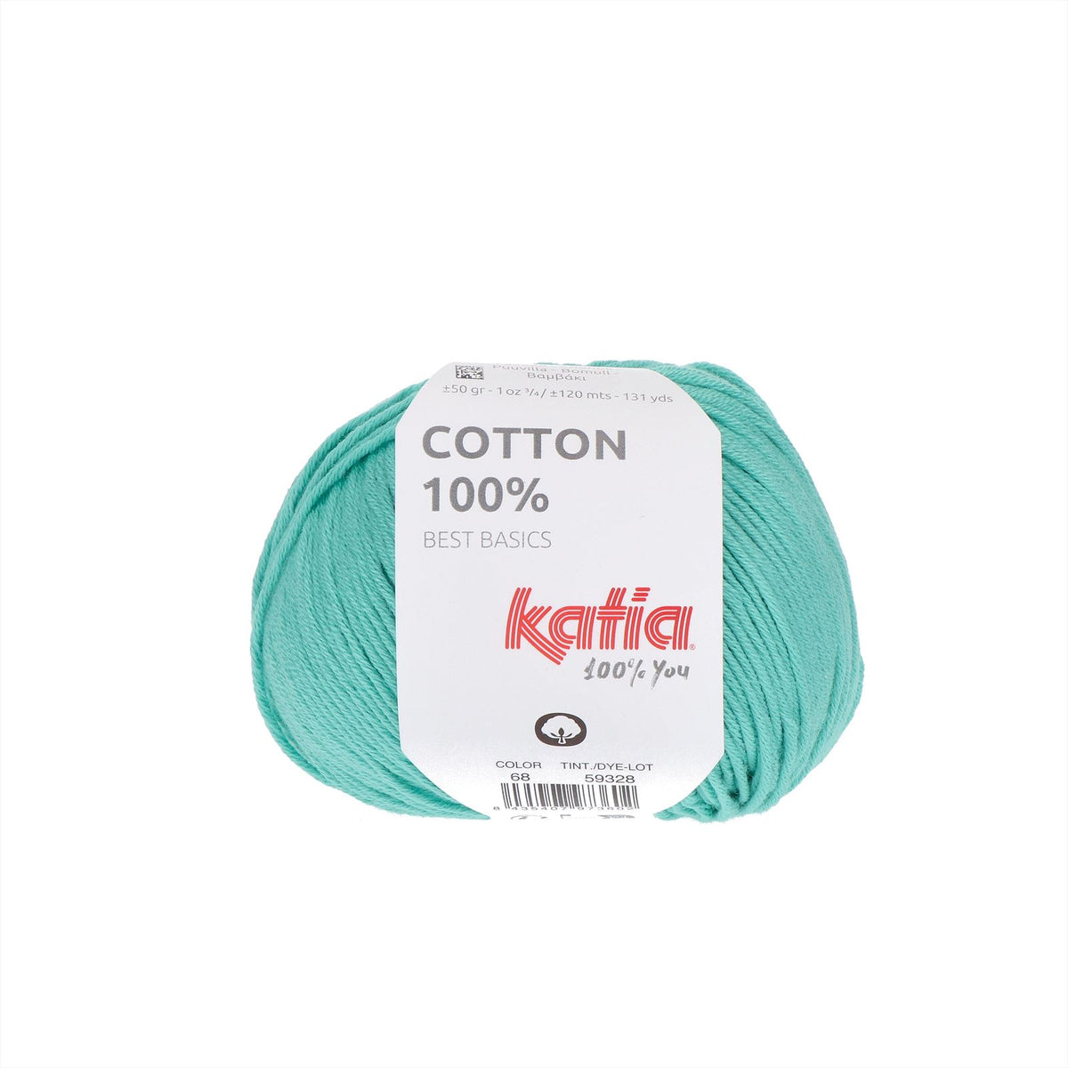 Katia Cotton 100% 068 Licht groen