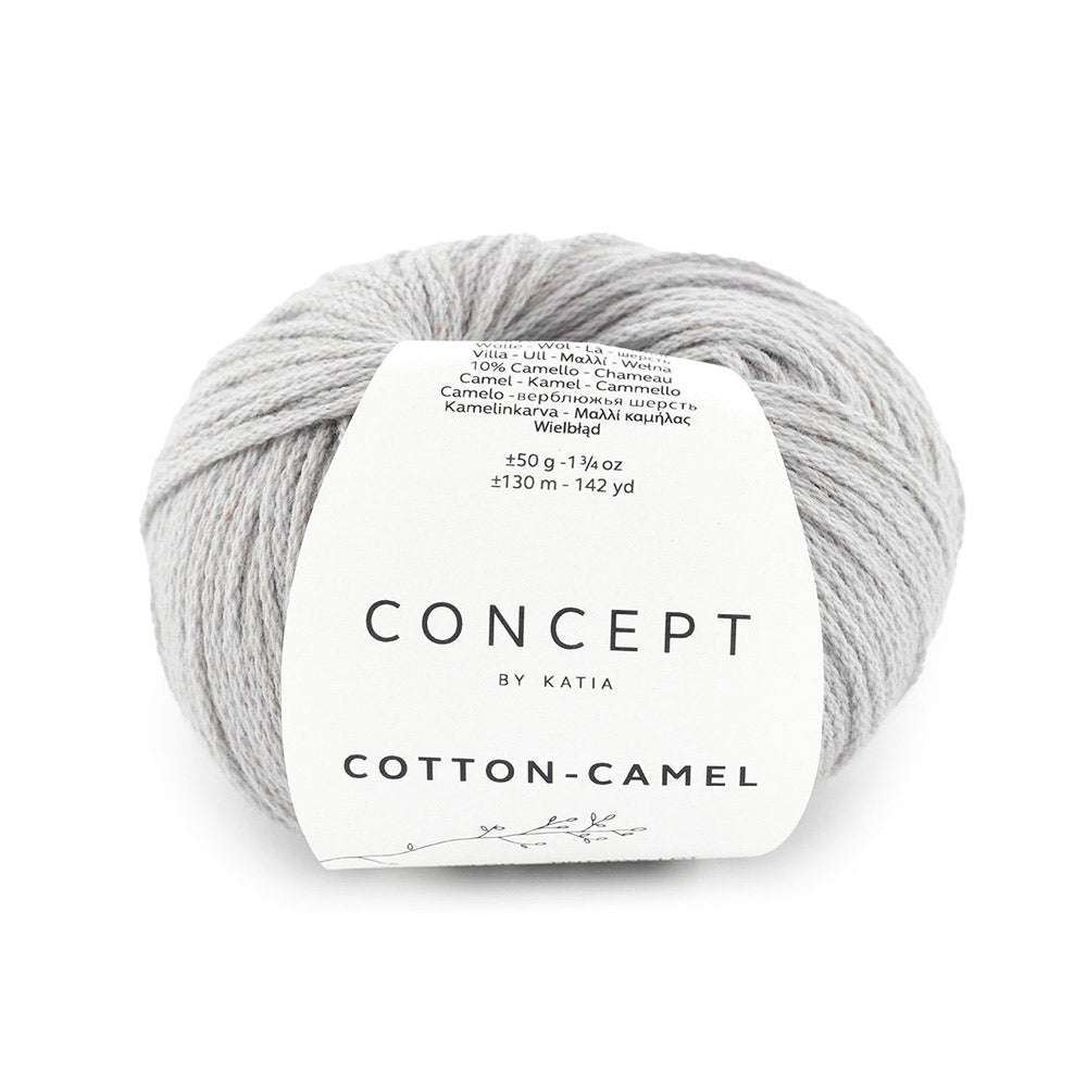 Katia Cotton-Camel 057 Grijs