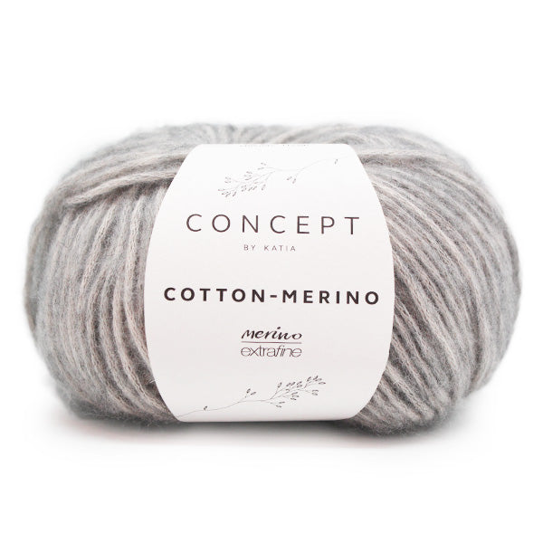 Katia Cotton-Merino 106 Licht grijs
