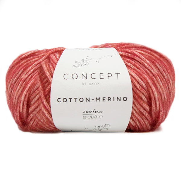 Katia Cotton-Merino 125 Wijn rood