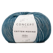 Katia Cotton-Merino 133 Blauw