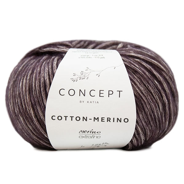 Katia Cotton-Merino 134 Aubergine