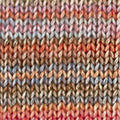 Katia Cotton-Merino Rainbow 501 Bruin-Kauwgom roze-Blauw - Wol garens cottonmerinorainbow breien katoen merino extrafin — gemaakt met Katia Cotton-Merino Rainbow