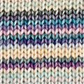 Katia Cotton-Merino Rainbow 502 Kauwgom roze-Lila-Pastel blauw - Wol garens cottonmerinorainbow breien katoen merino extrafin — gemaakt met Katia Cotton-Merino Rainbow